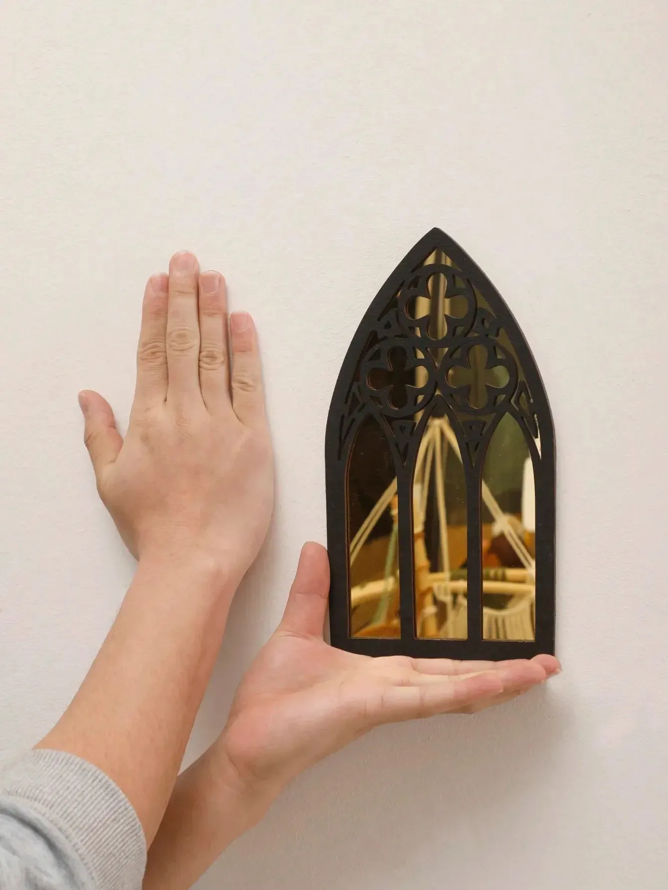 3 Piece Gothic Mirror Wall Decor