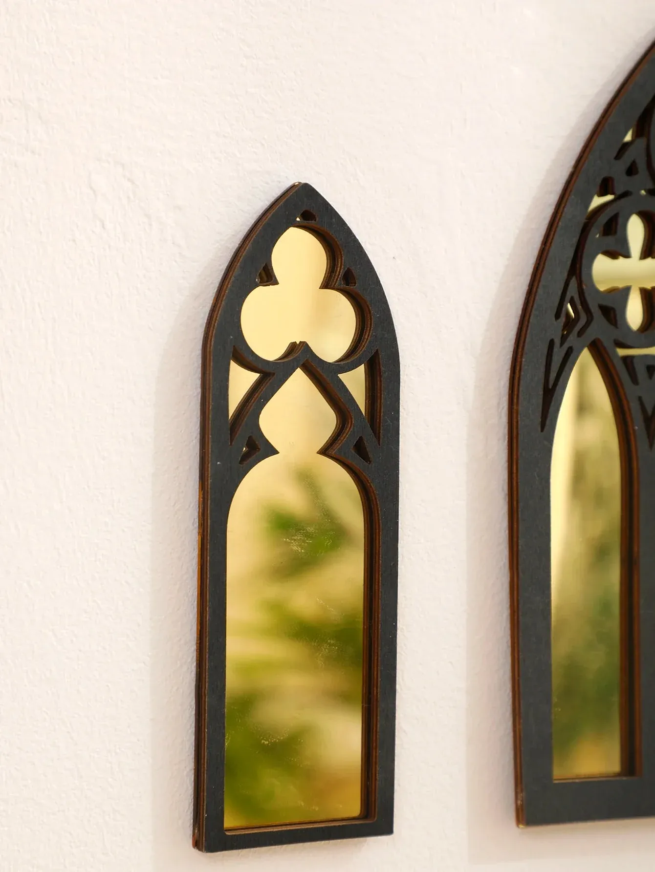 3 Piece Gothic Mirror Wall Decor