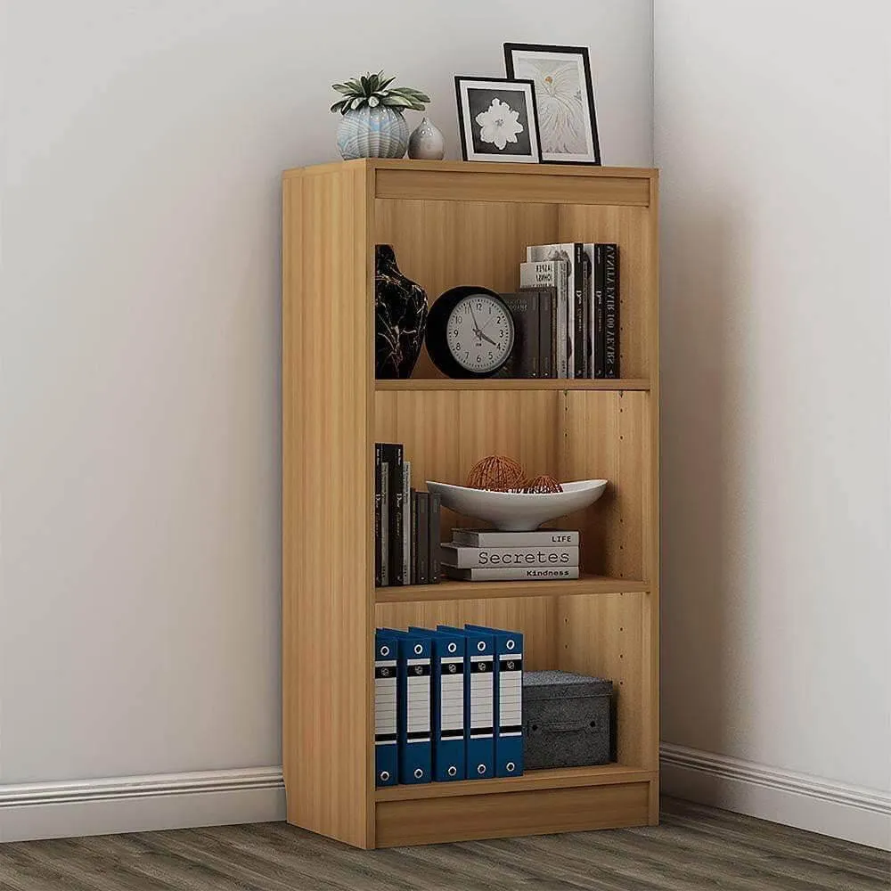 Alpha Bookcase, 4 shelves, 48" high, Misty Oak