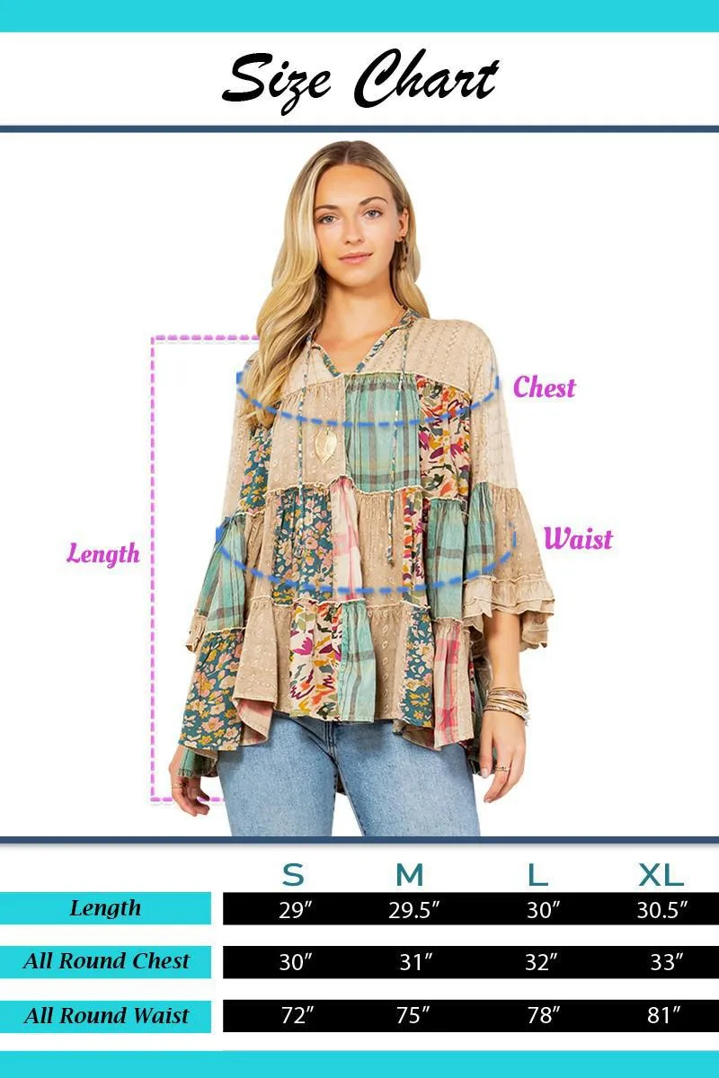 Artistic Fusion Overdyed Jhabla Top