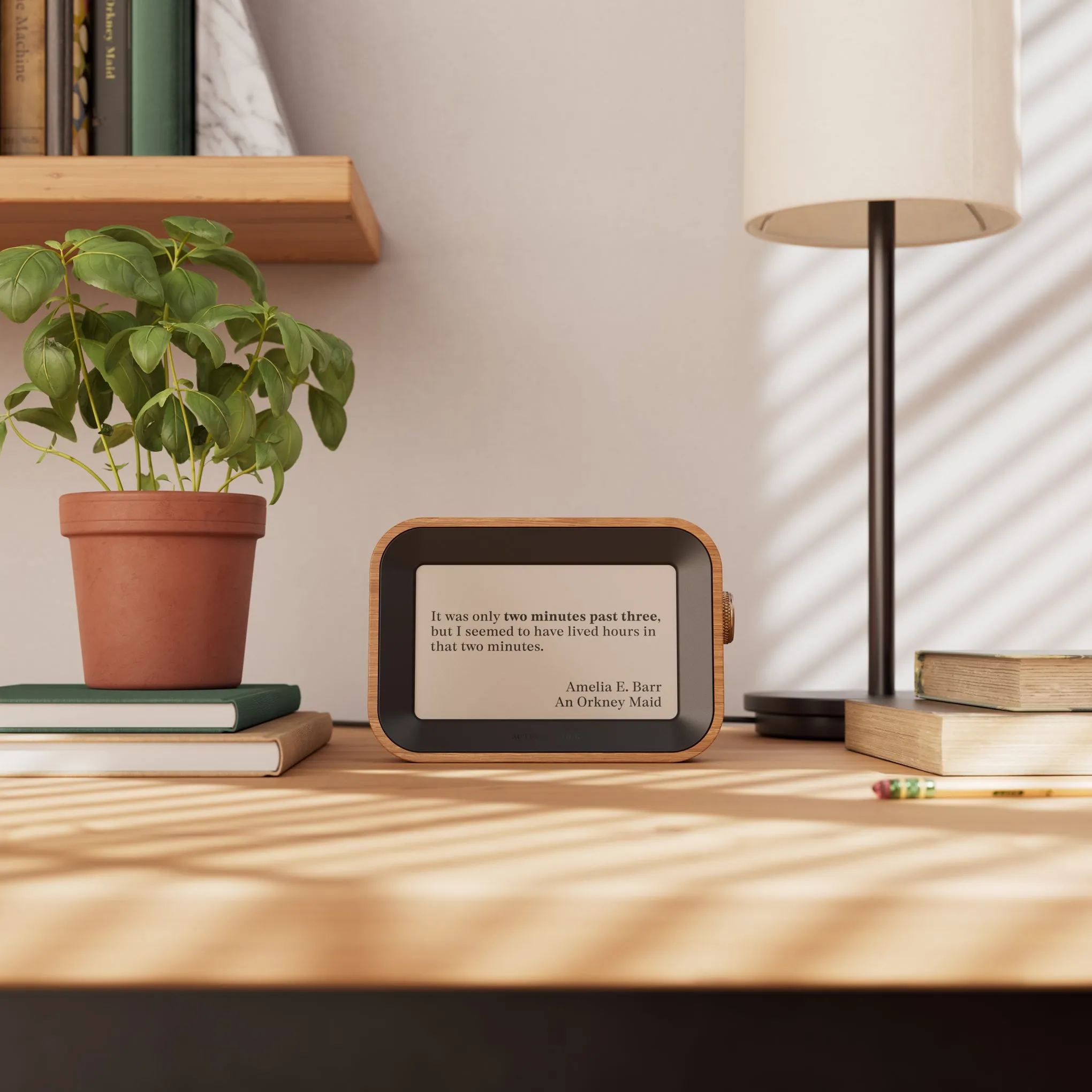 Author Clock - Small