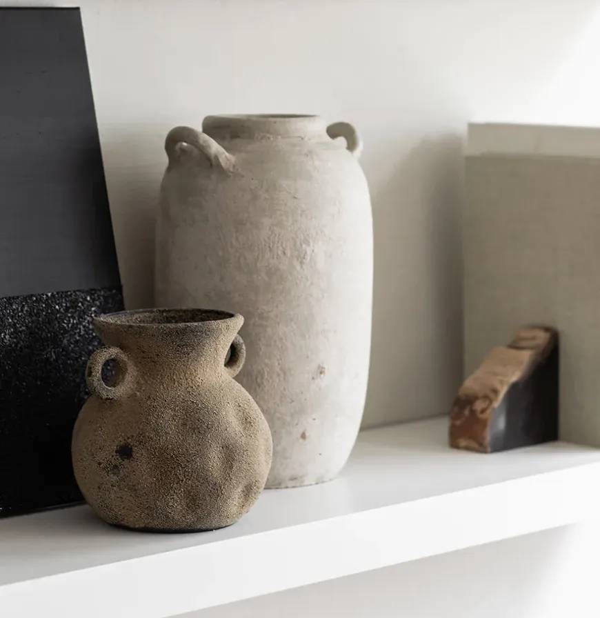 Binx Vase, Rustic Umber