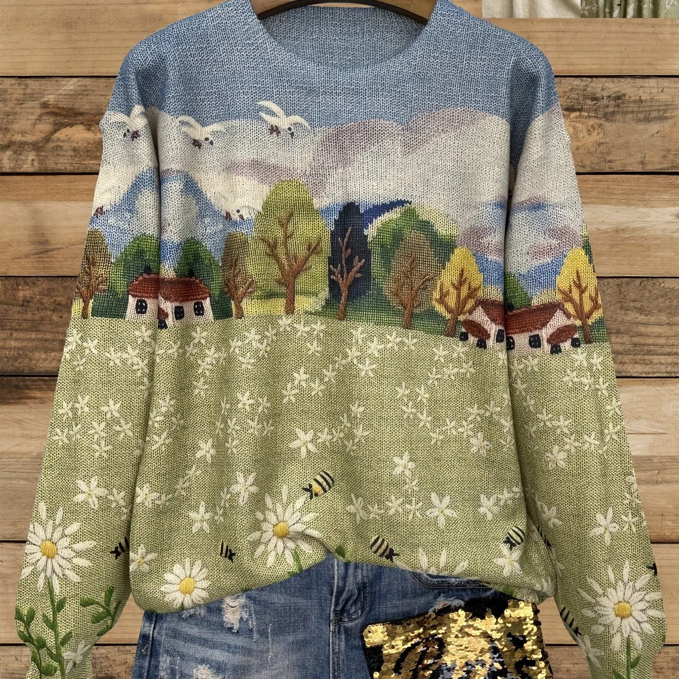 Briar - Artistic All-Over Sweater