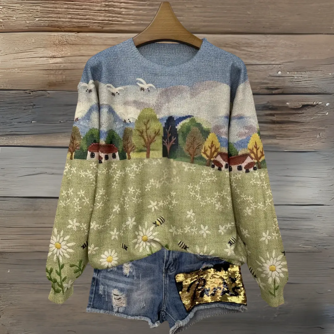 Briar - Artistic All-Over Sweater