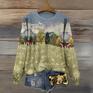 Briar - Artistic All-Over Sweater