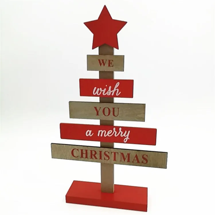 Bulk Xmas Road Sign Ornaments for Shopping Mall Window Holiday Scene Arrangement Desktop Decor Wholesale
