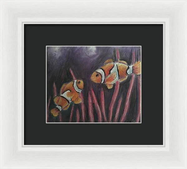 Clowning Around - Framed Print
