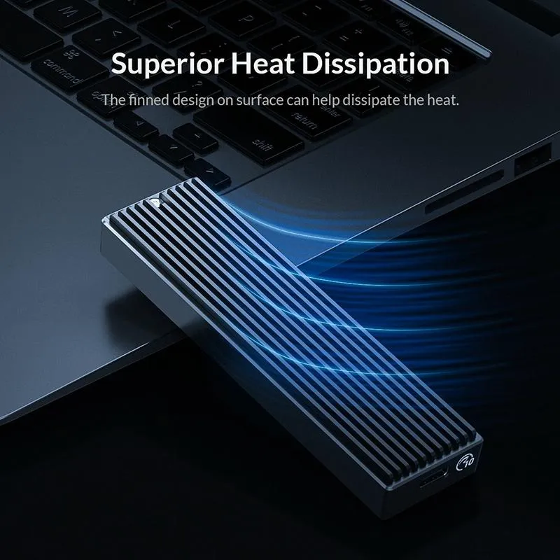 Compact M.2 Nvme Ssd Enclosure