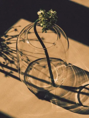 Elba Vase | Clear | Tall