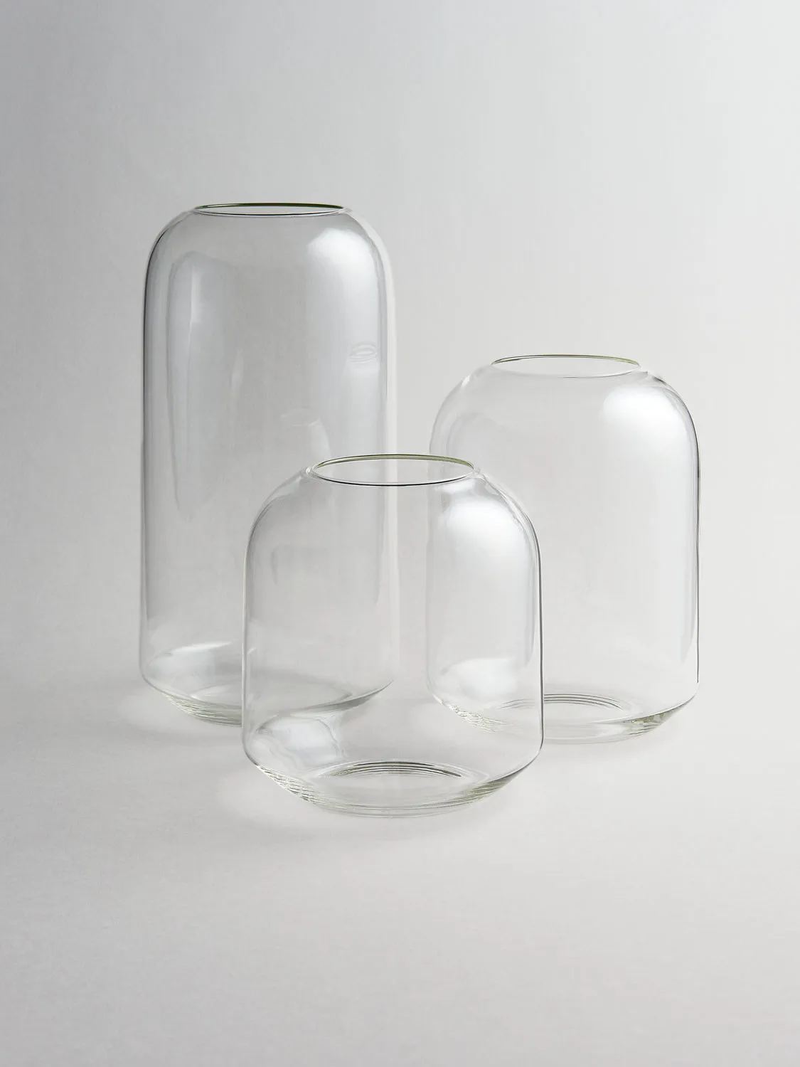 Elba Vase | Clear | Tall