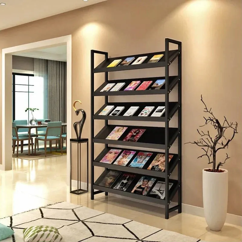 Freestanding Bookshelf Multilayer Tall Bookshelf Open Bookshelves and Bookcases