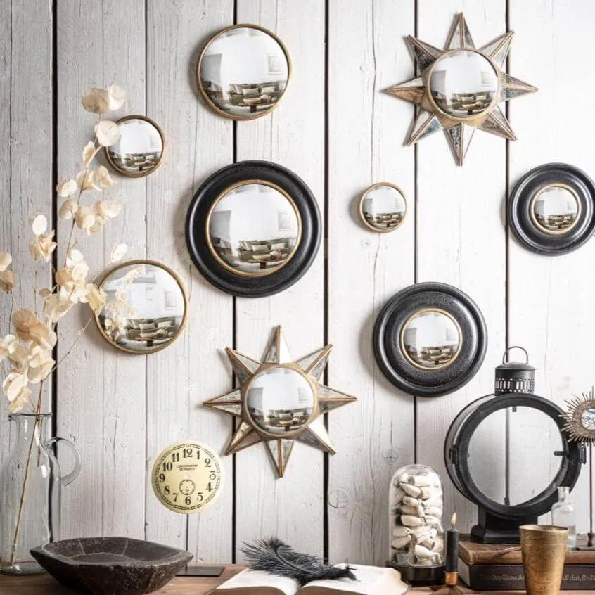 Golden Convex Mirror