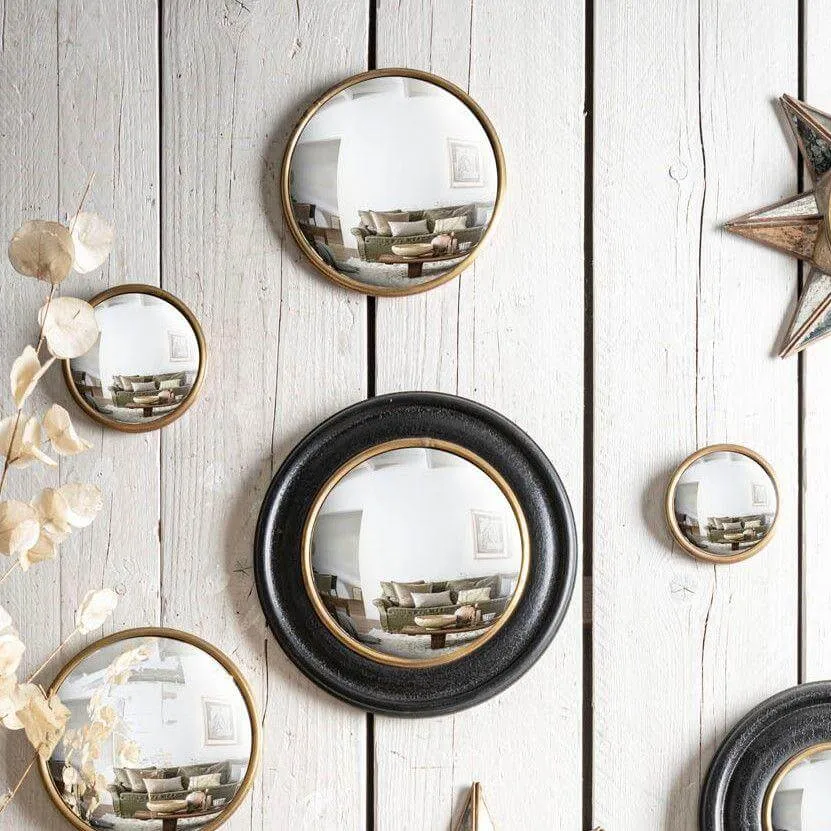 Golden Convex Mirror