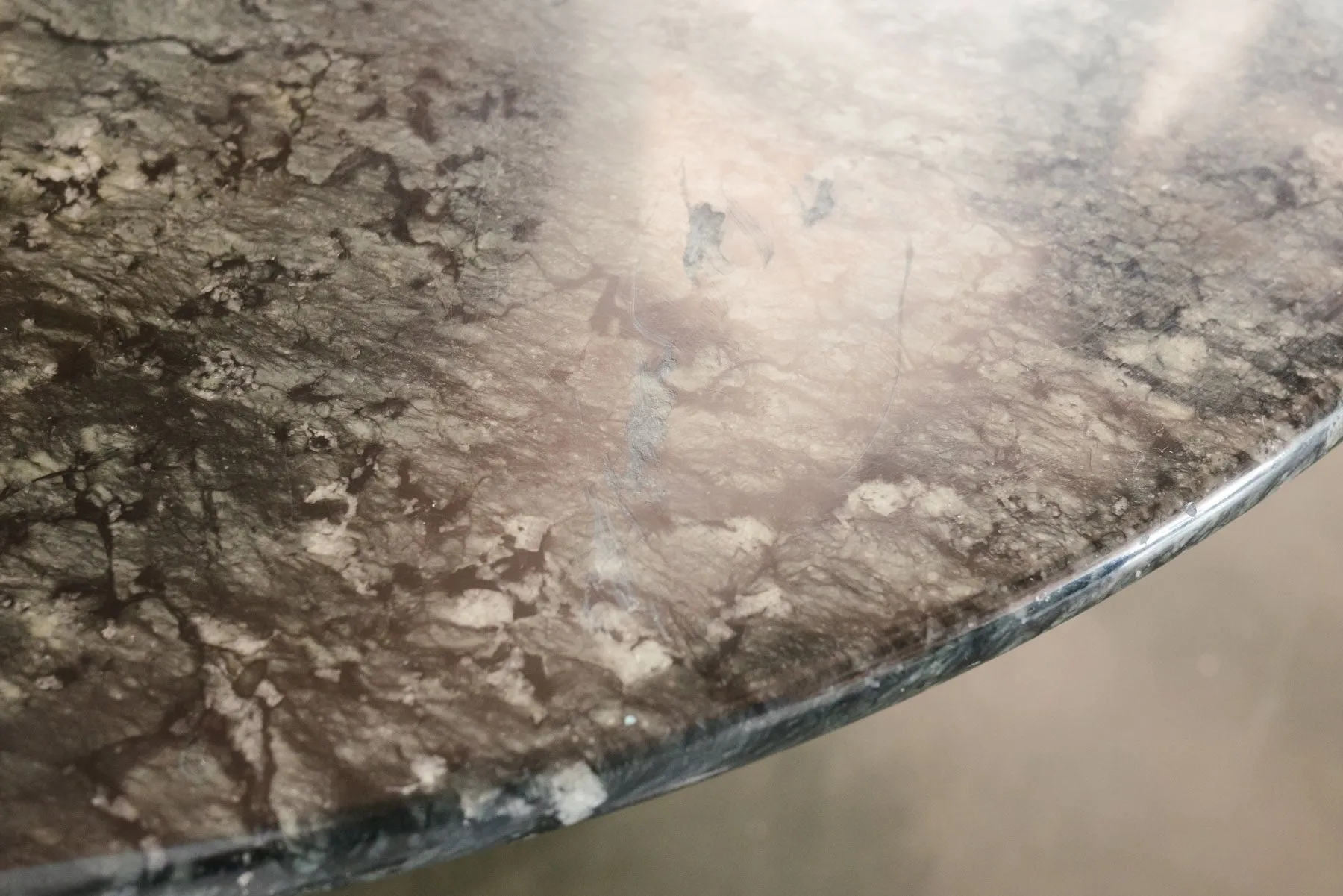 Green Marble Pedestal Table