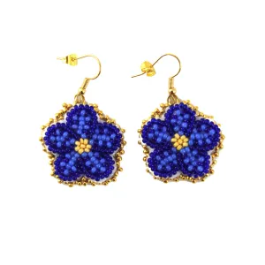 Jessica McKenzie Blue Iris Earrings
