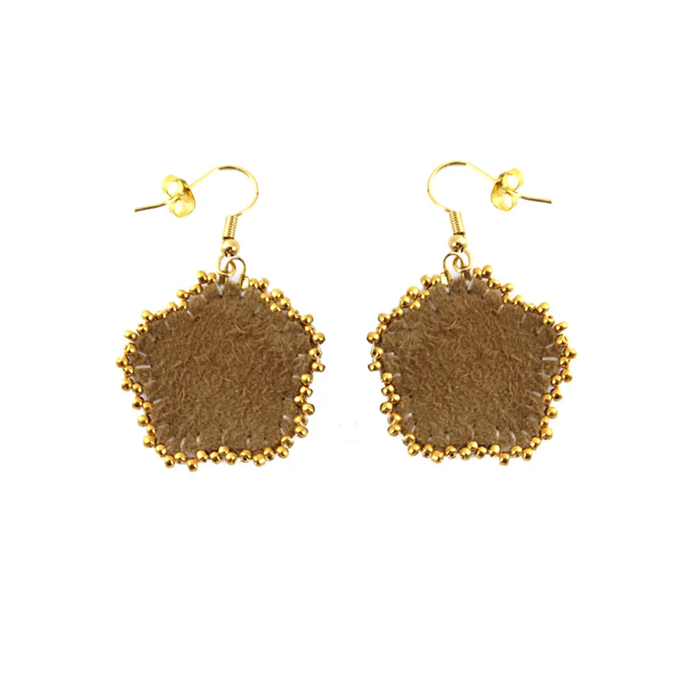 Jessica McKenzie Blue Iris Earrings