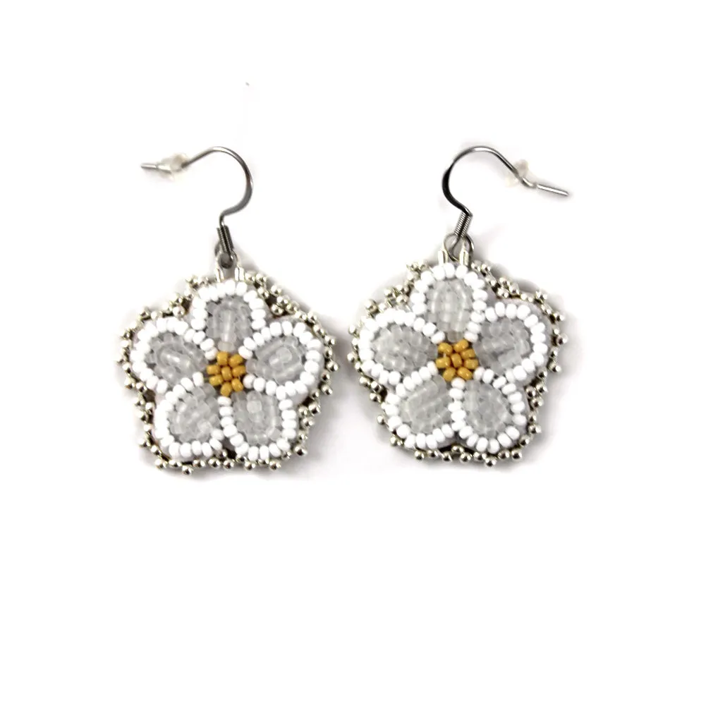 Jessica McKenzie White Camilla Earrings