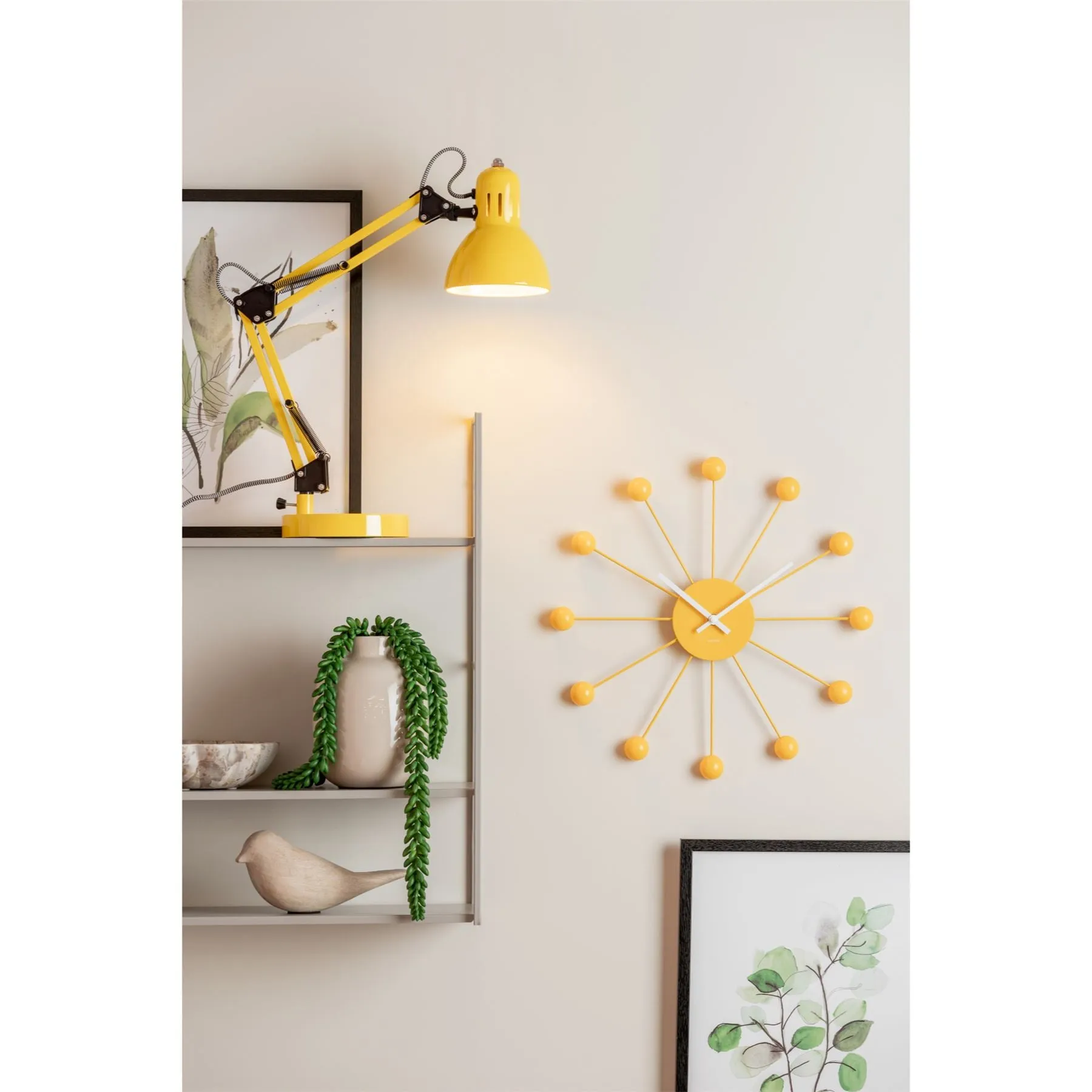 Karlsson Funky Spider Bright 40cm Wall Clock
