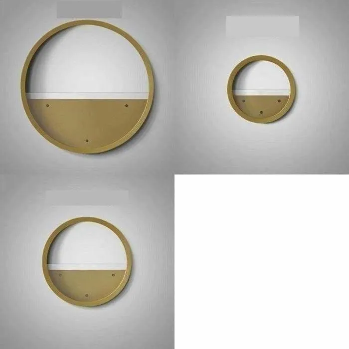 Orbicular wall plant vase