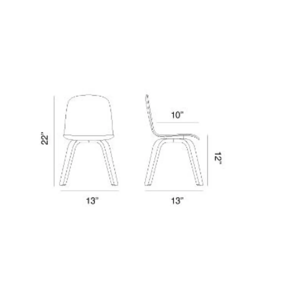 Play Chairs (Set of 2) - Birch by Oeuf