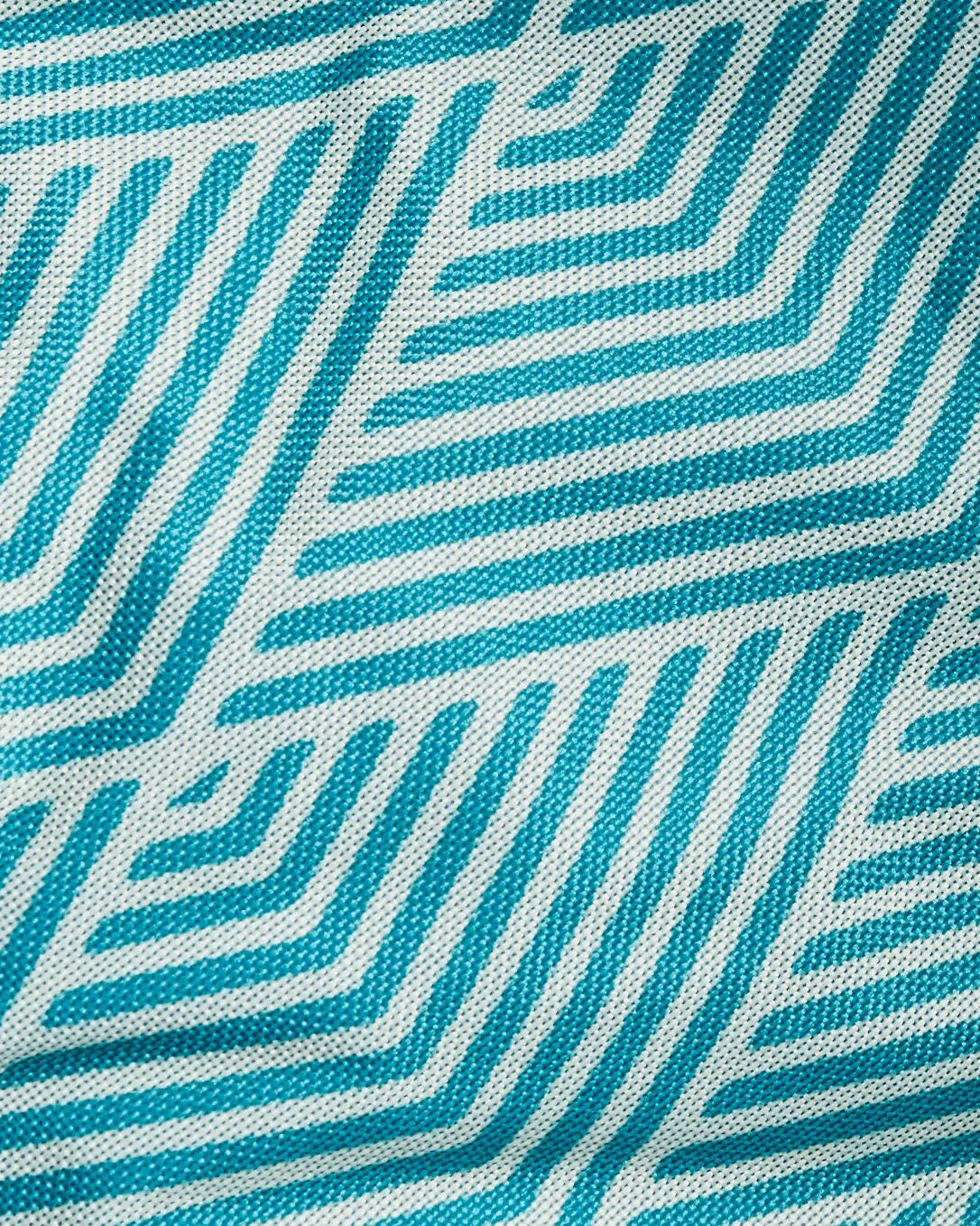 Retreat Trolley - Deep Sea Blue/Cove Geometric Print