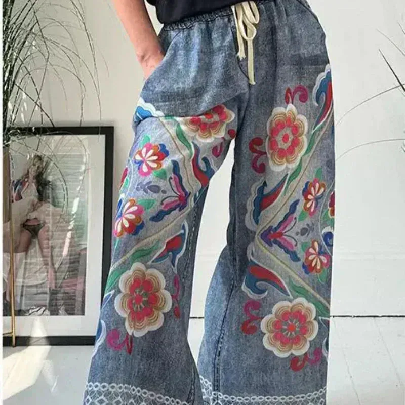 ROSALIE - Artistic Wide-Leg Pants