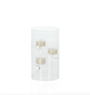 Suspended Tea Light Holder/Hurricane 4.75 x 8.25