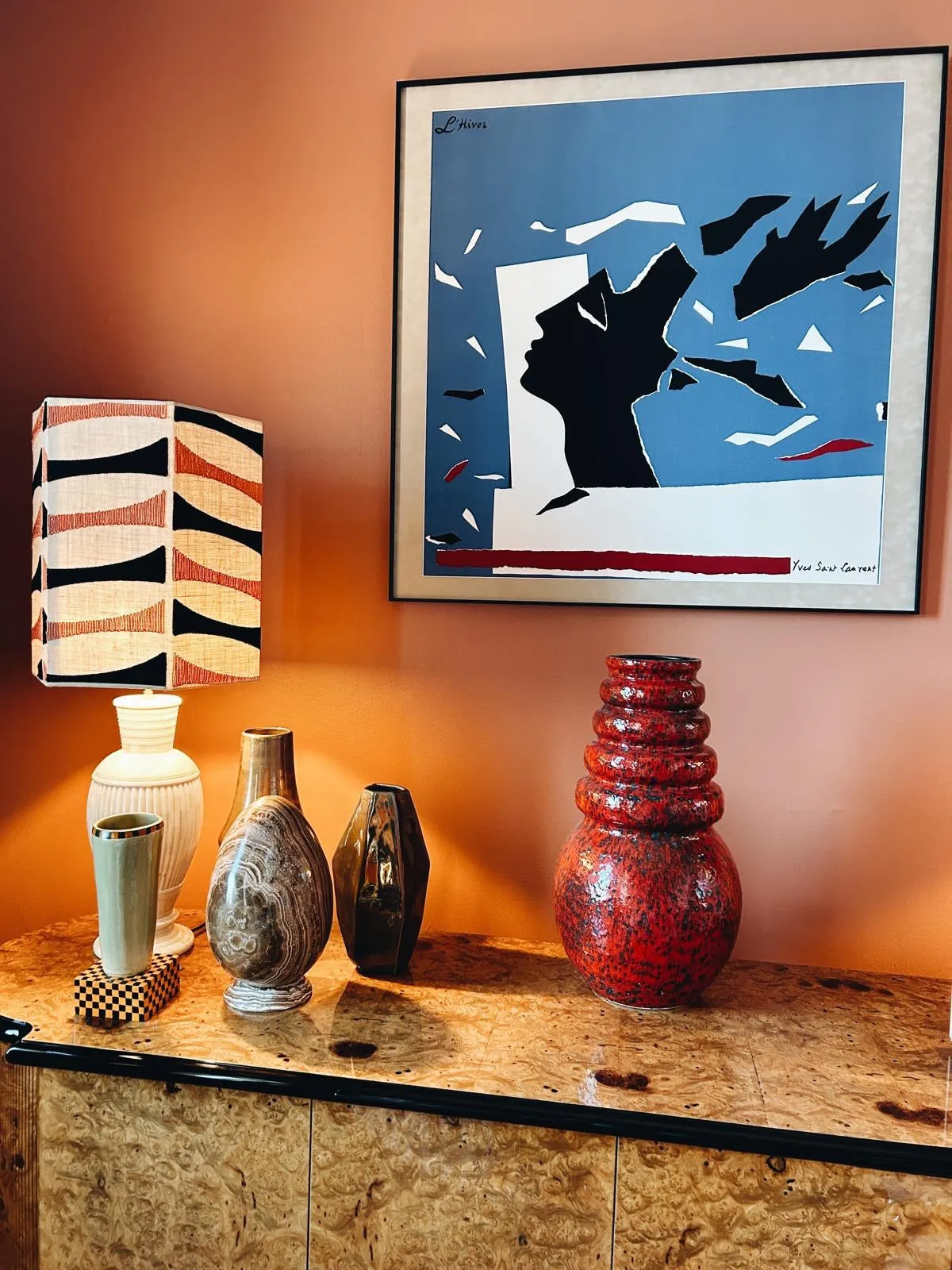 Vase Scheurich Fat Lava '70's WIEN