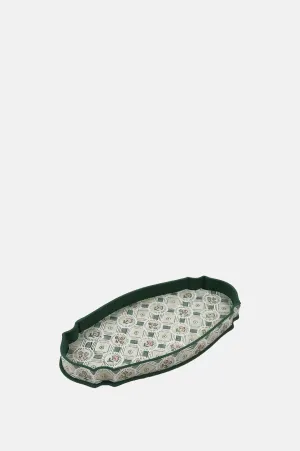 Victorian Desk Tray Spring Bloom Green