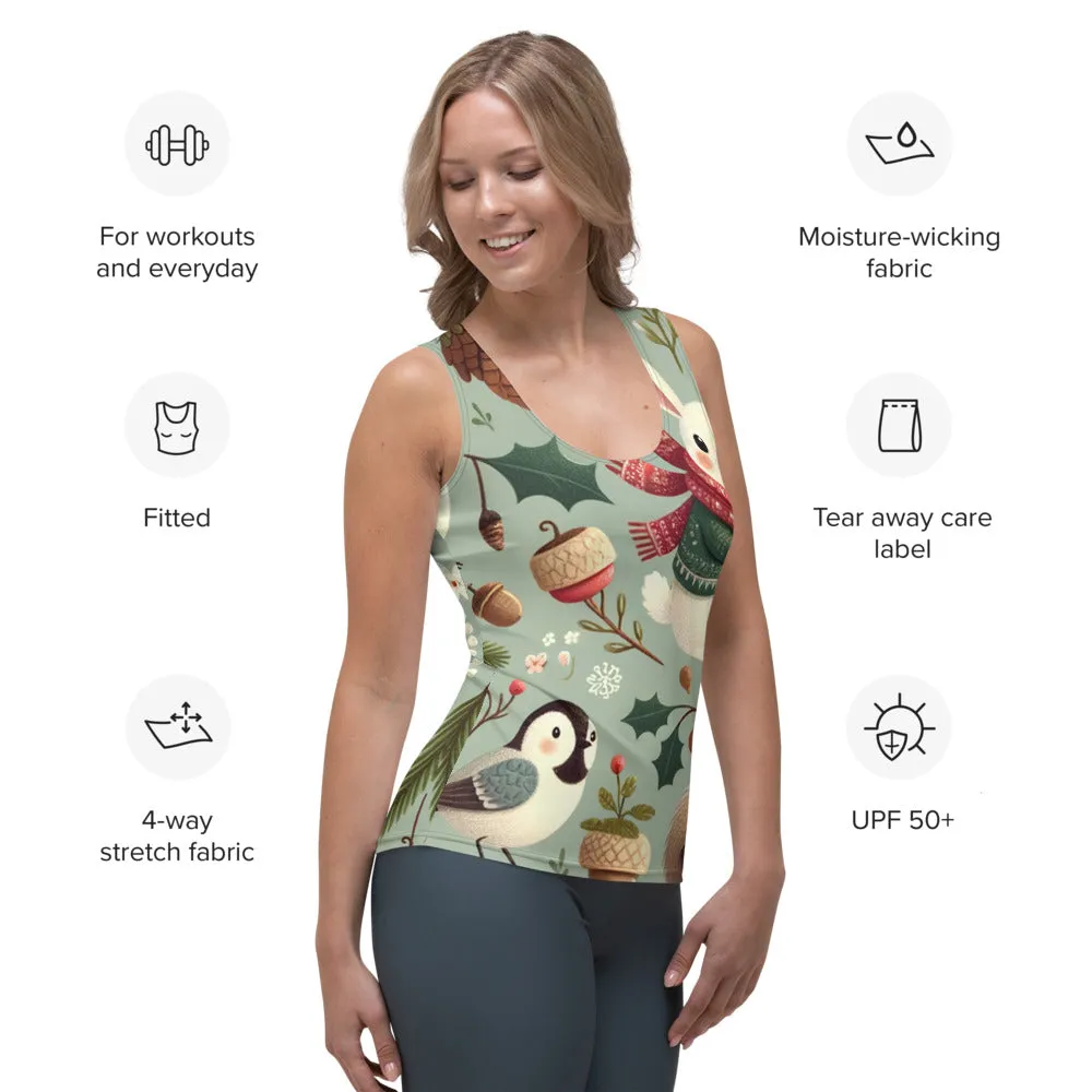 Whimsical Winter Wear Women's Tank Top