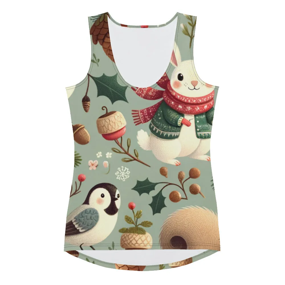 Whimsical Winter Wear Women's Tank Top