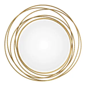 Whirlwind Round Wall Mirror