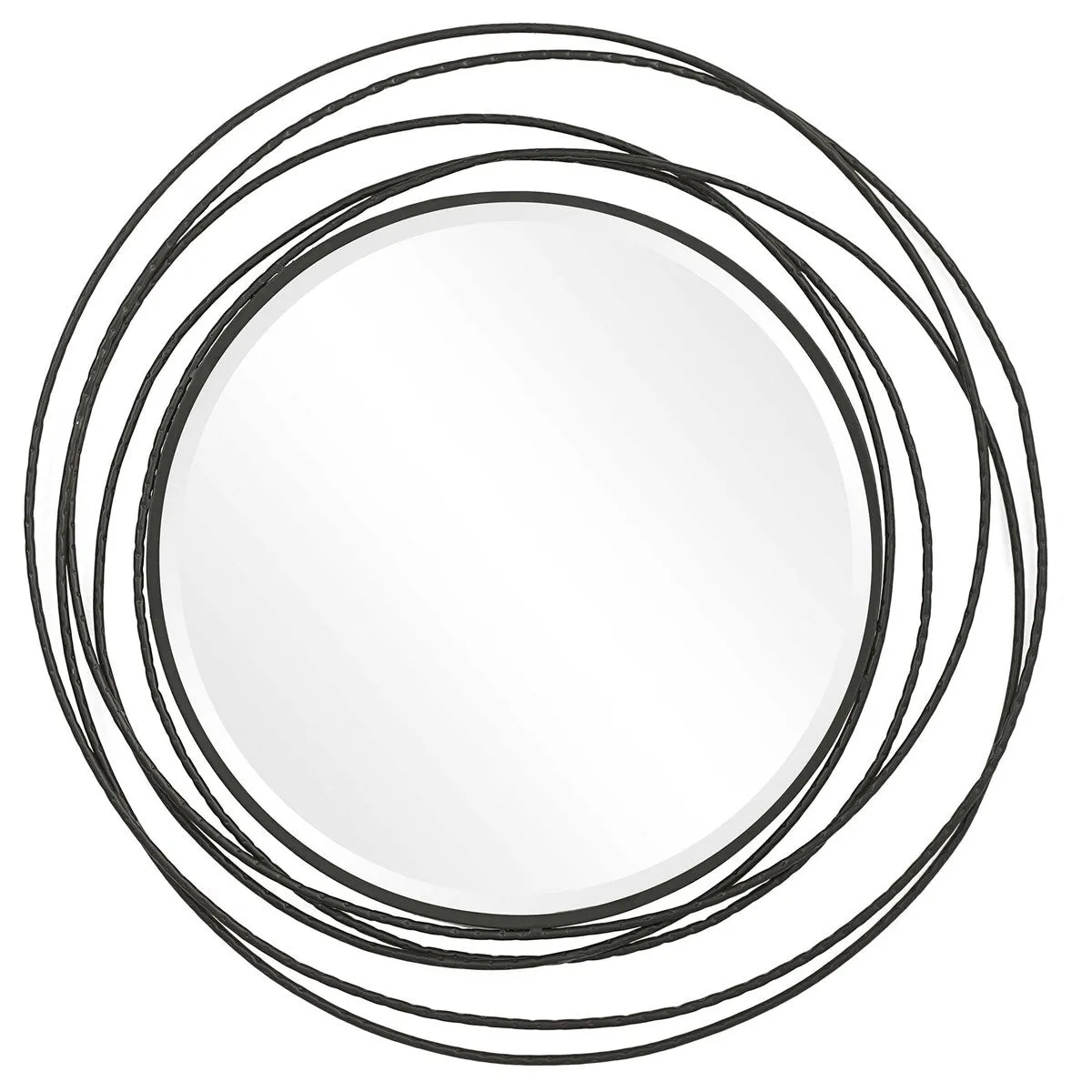 Whirlwind Round Wall Mirror