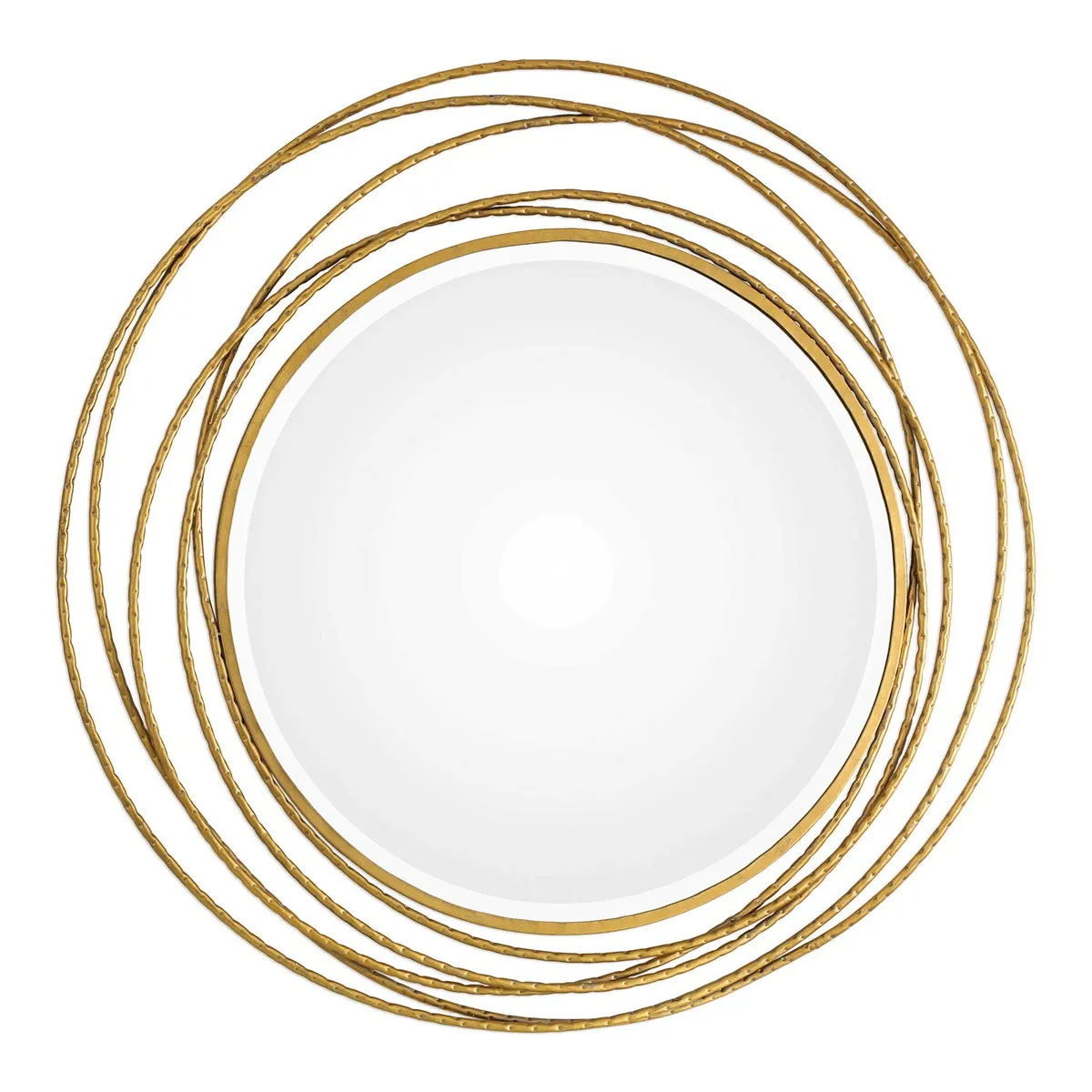 Whirlwind Round Wall Mirror