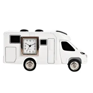 Wm.Widdop Camper Van Miniature Clock